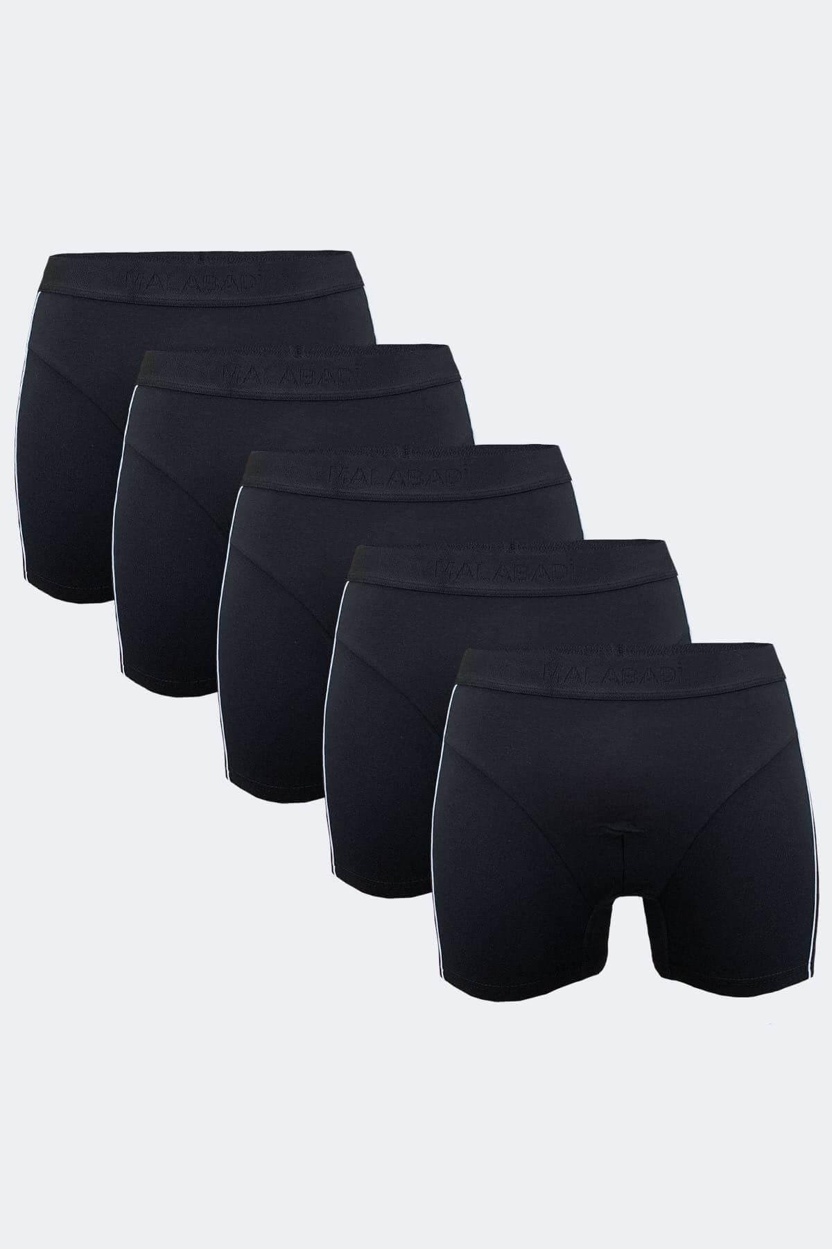 Malabadi 017 5'li Paket Erkek Biyeli Modal Boxer