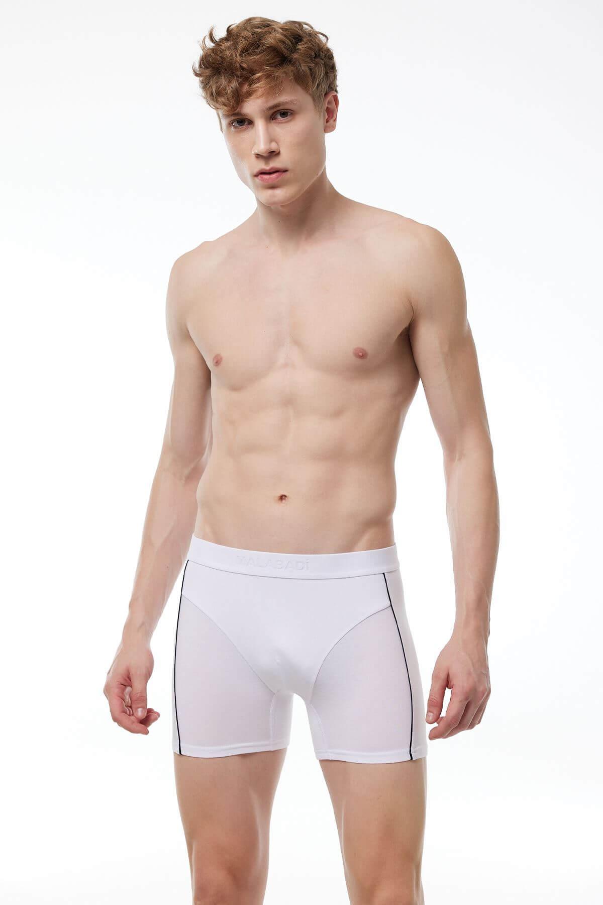 Malabadi 017 5'li Paket Erkek Biyeli Modal Boxer