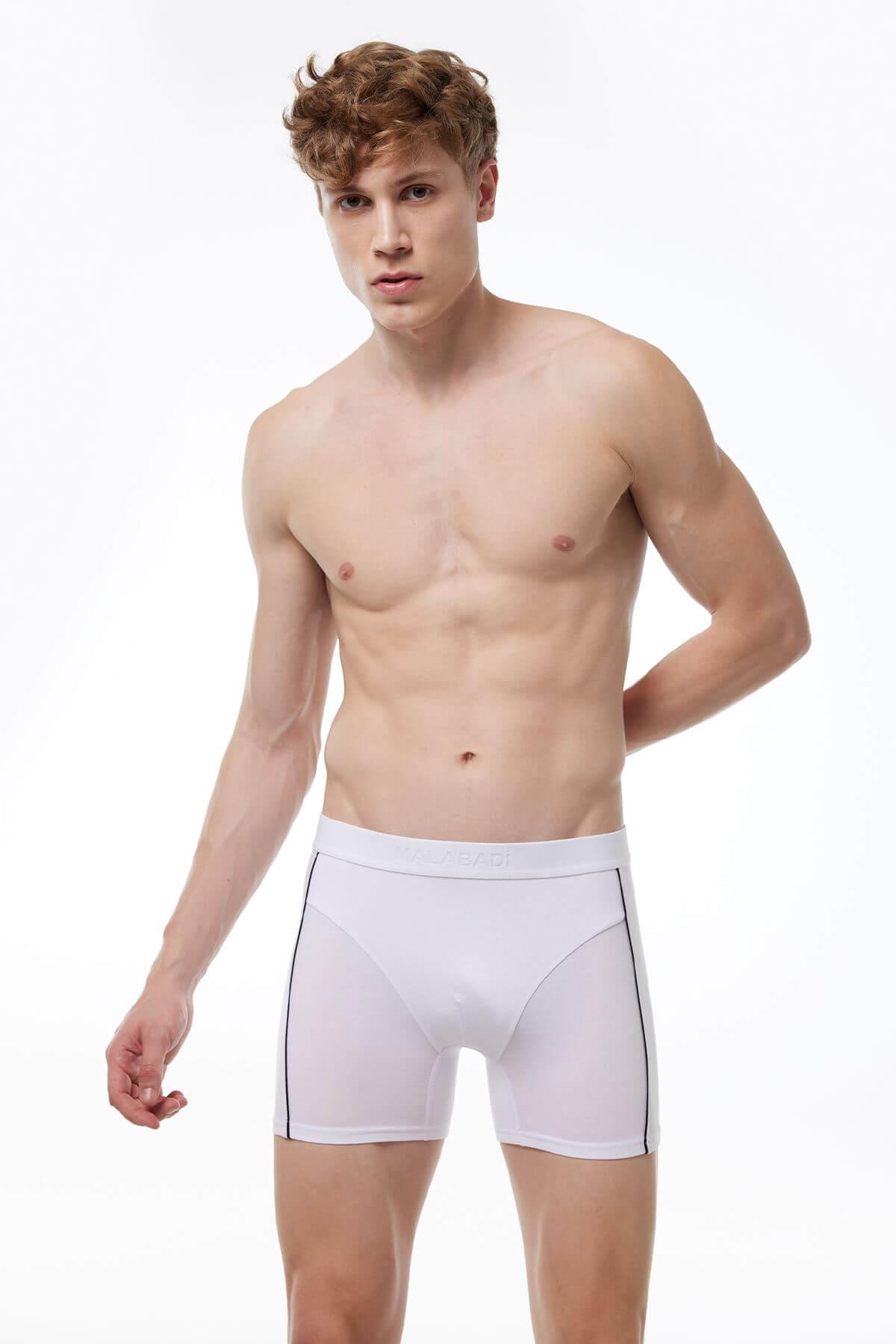 Malabadi 017 5'li Paket Erkek Biyeli Modal Boxer
