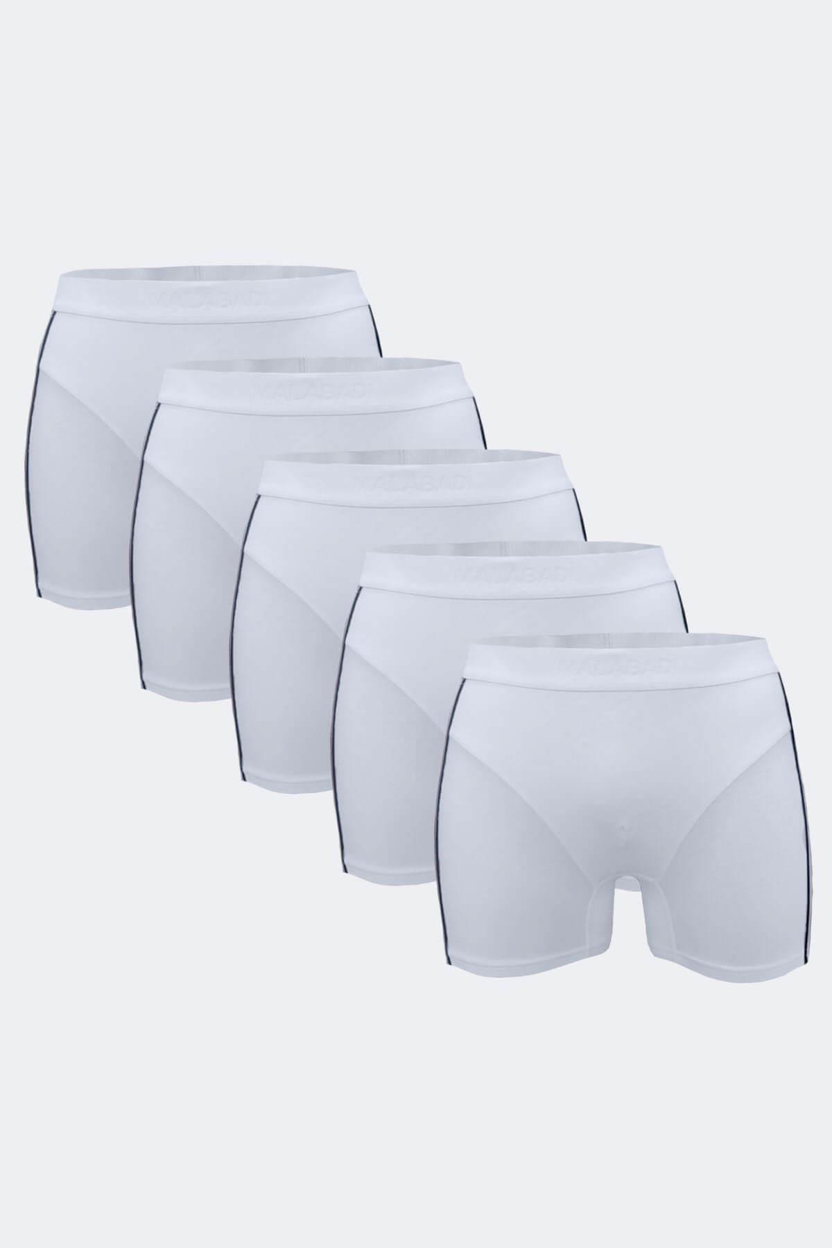 Malabadi 017 5'li Paket Erkek Biyeli Modal Boxer