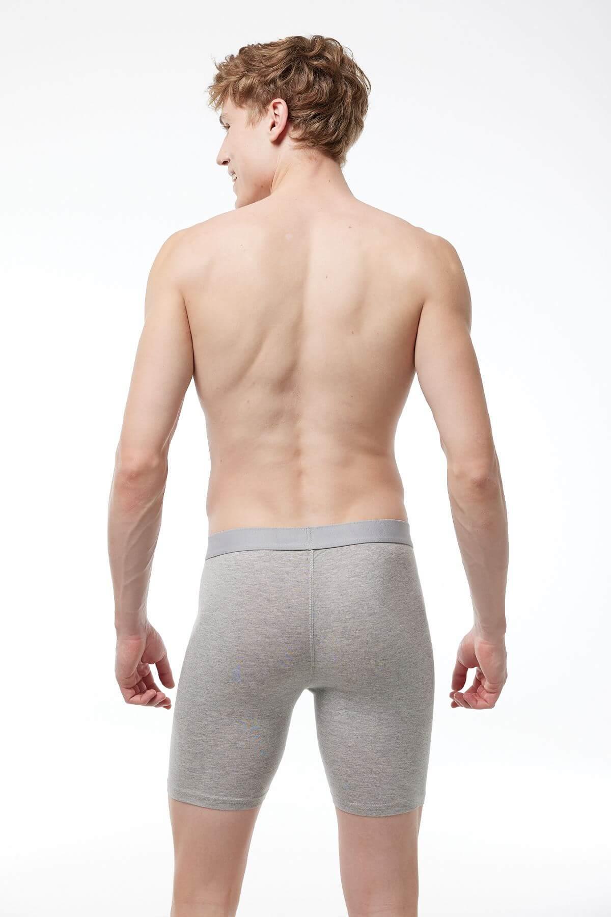 Malabadi 019 - Erkek Uzun Paçalı Modal Boxer ( Kemerli Bel Lastiği )