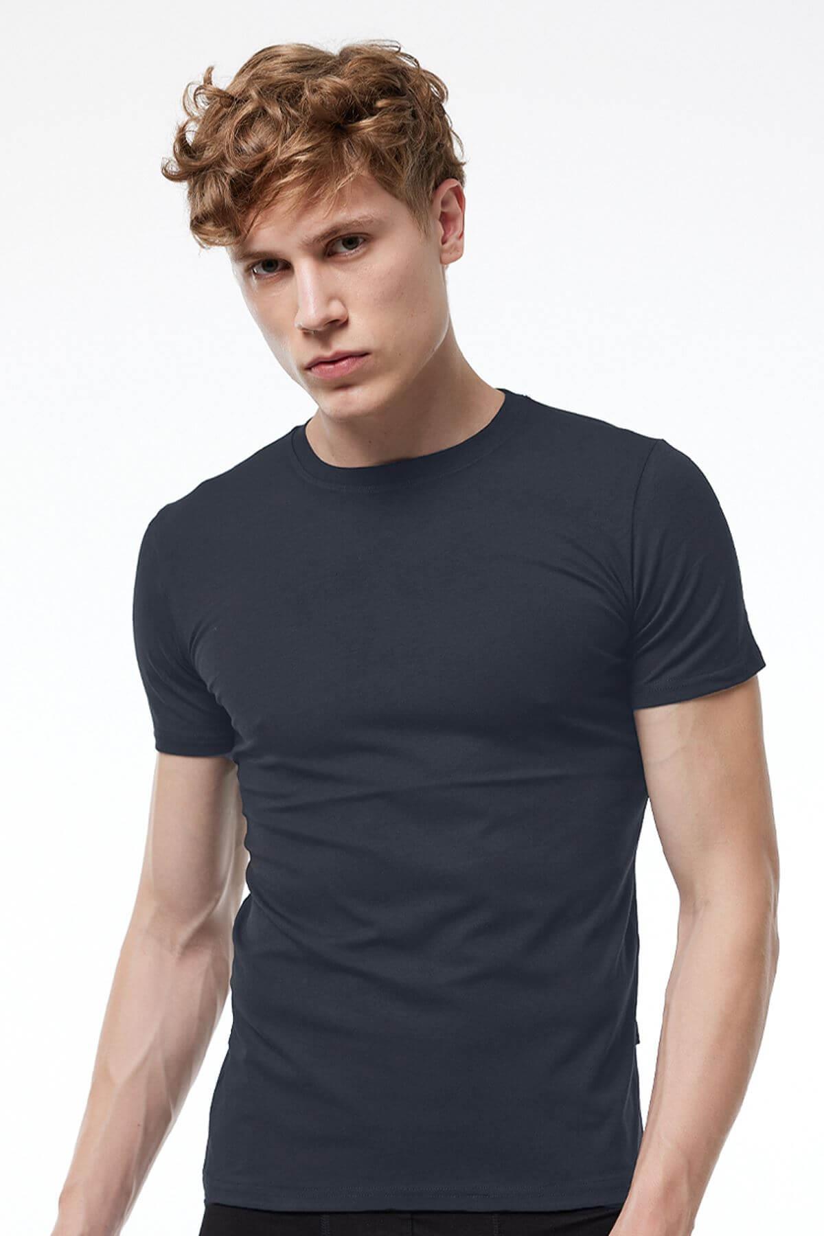 Malabadi 030 Erkek Modal USA Yaka Kısa Kol Body