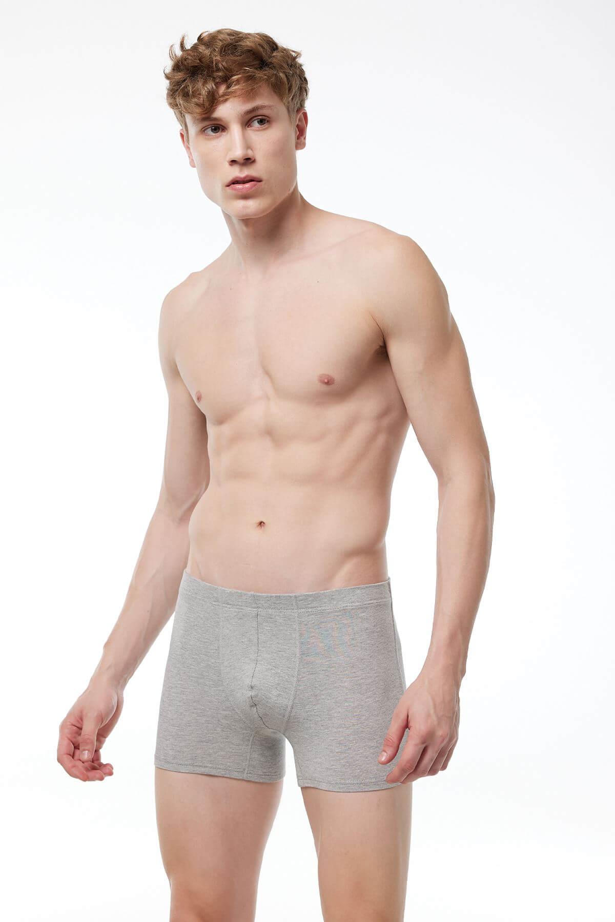 Malabadi 058 2'Li Paket Erkek Modal Likralı Boxer