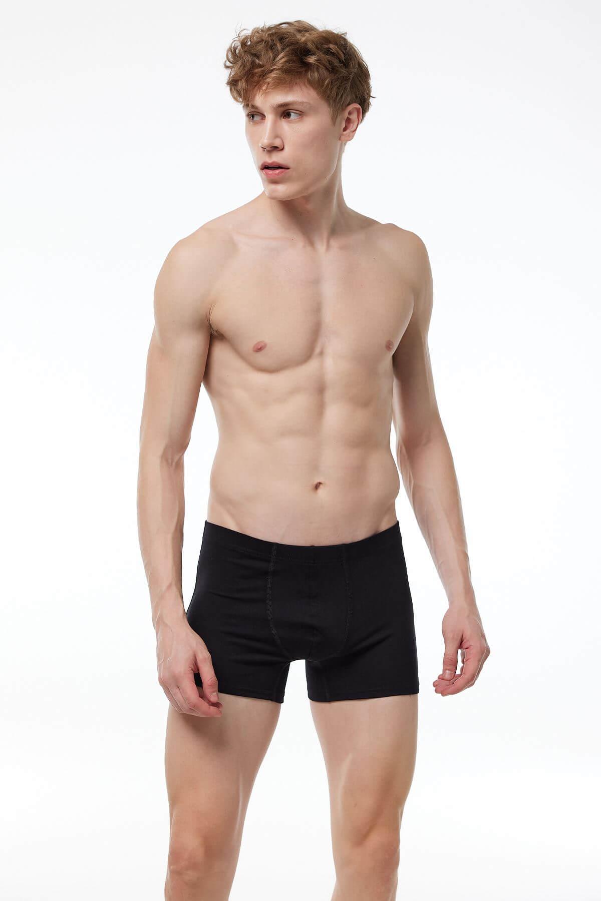 Malabadi 058 2'Li Paket Erkek Modal Likralı Boxer