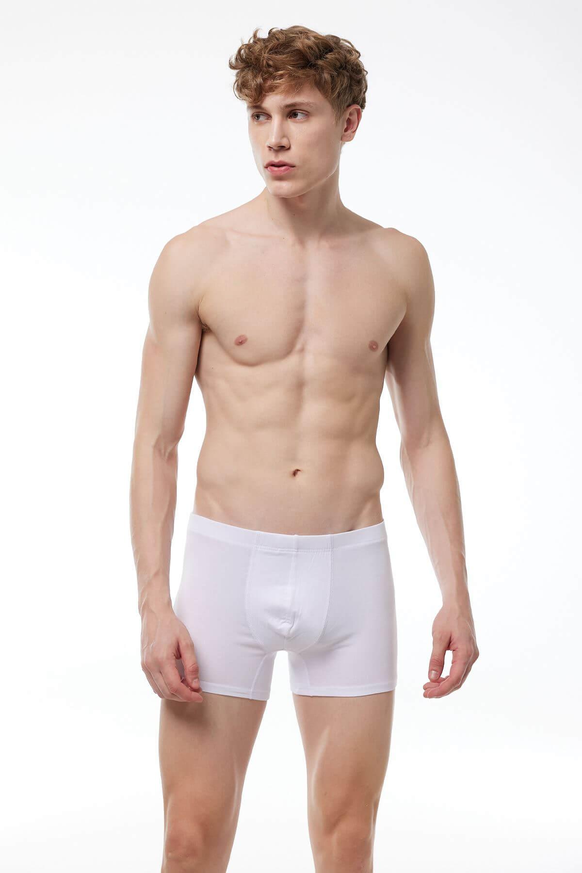 Malabadi 058 2'Li Paket Erkek Modal Likralı Boxer