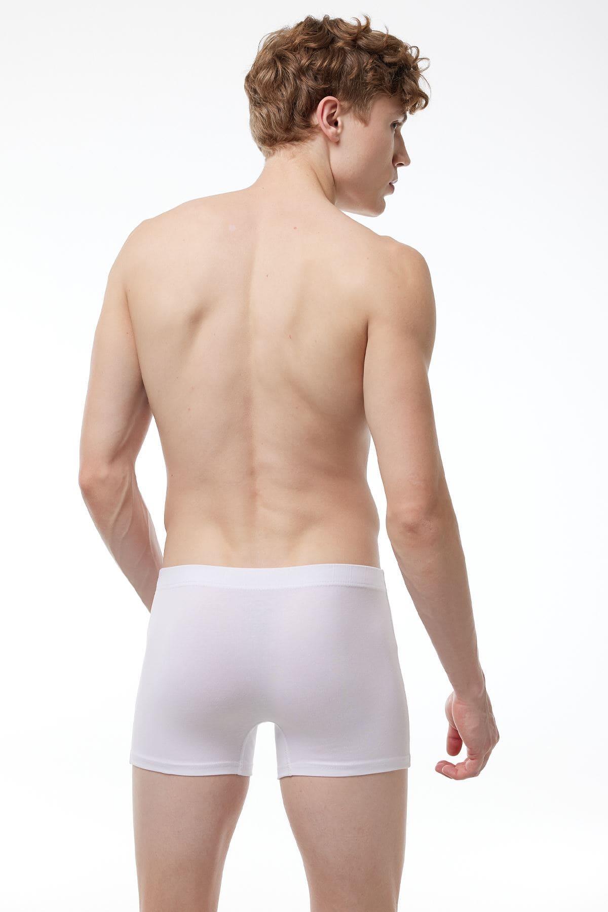 Malabadi 074 - 2' Li Paket Erkek Likralı %95 Pamuk Boxer