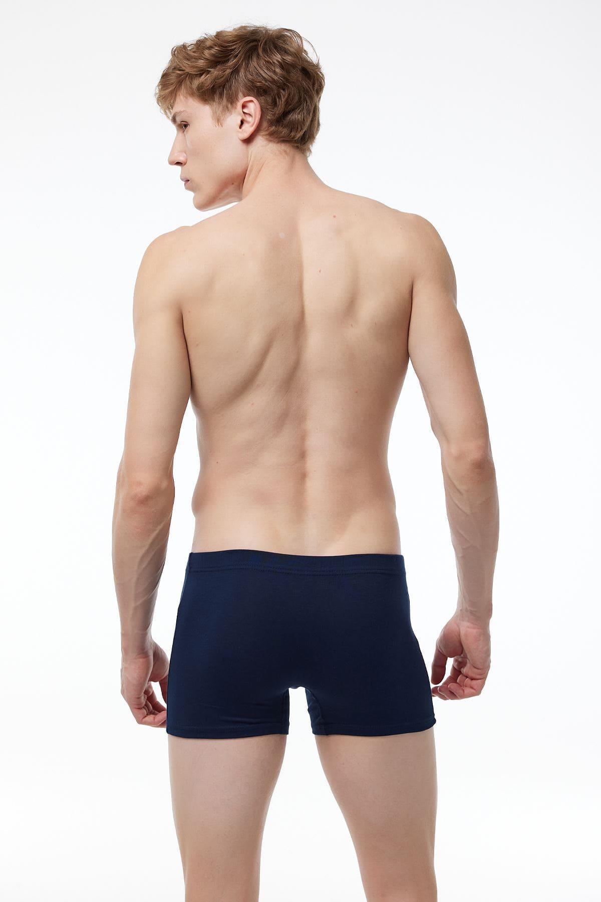 Malabadi 074 - 2' Li Paket Erkek Likralı %95 Pamuk Boxer