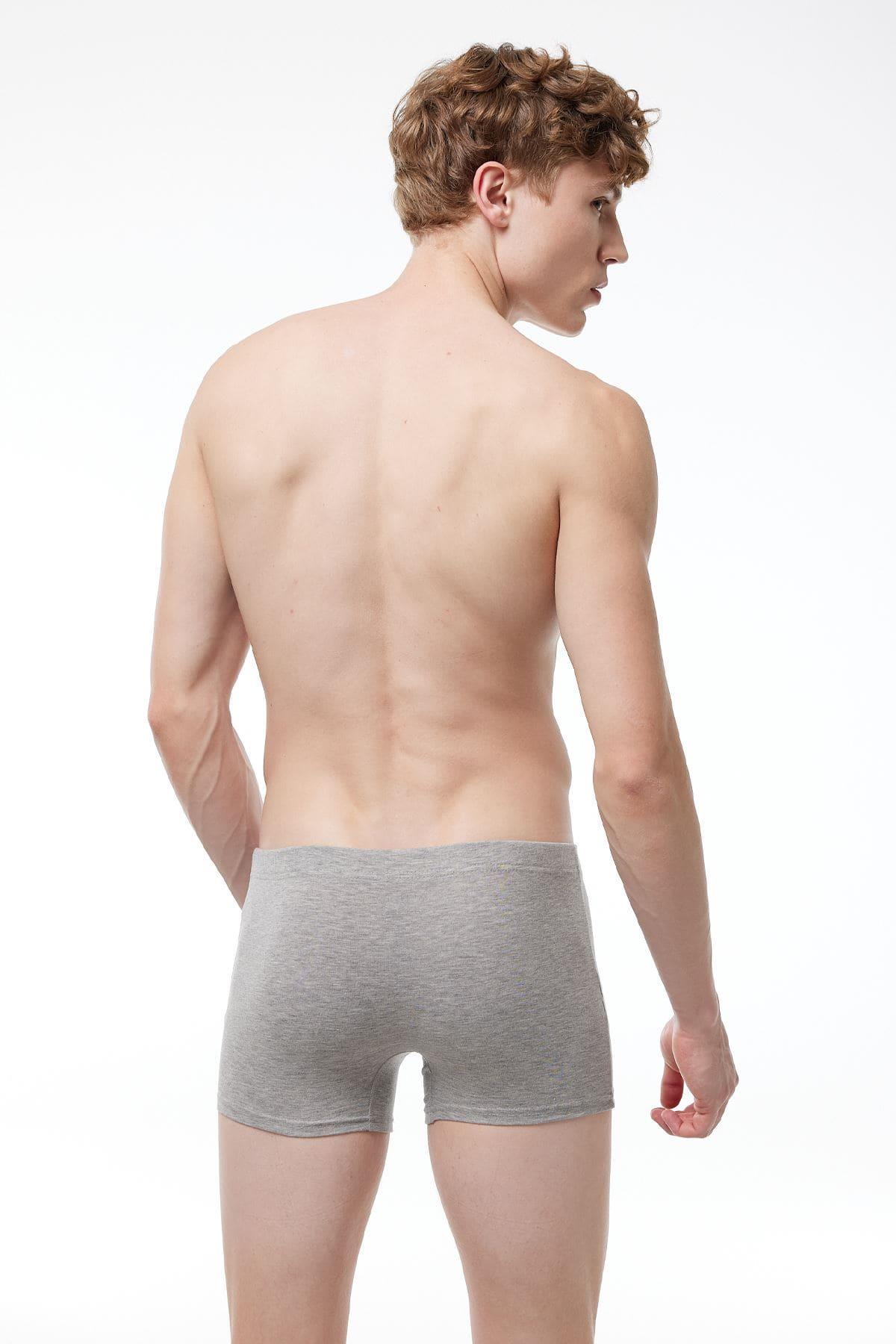 Malabadi 074 - 2' Li Paket Erkek Likralı %95 Pamuk Boxer