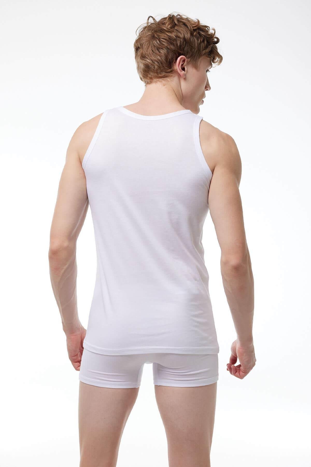 Malabadi 082 Erkek Modal 2'li Paket Yaz Serinliği Atlet & Yaz Atleti