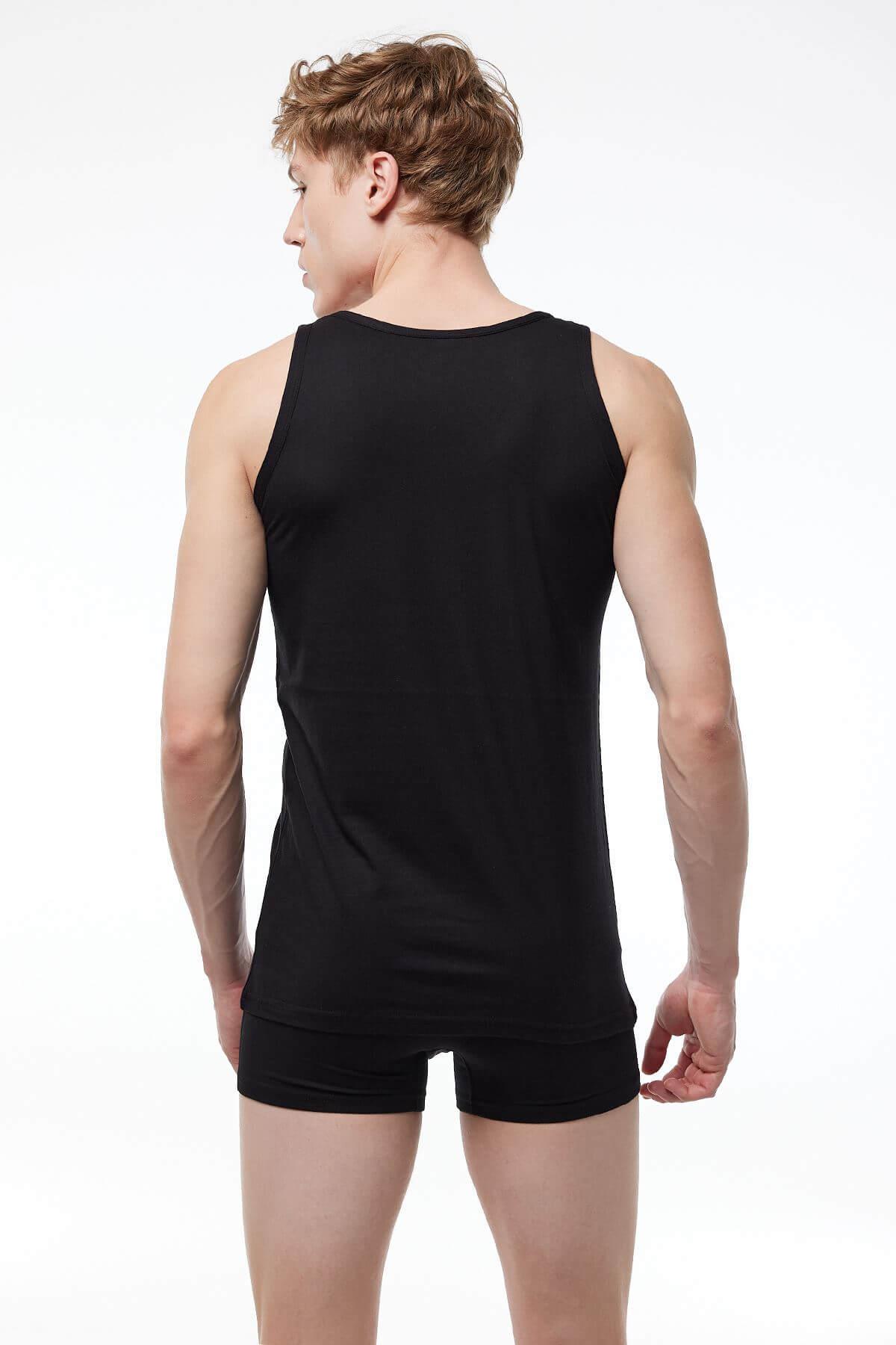 Malabadi 082 Erkek Modal 2'li Paket Yaz Serinliği Atlet & Yaz Atleti