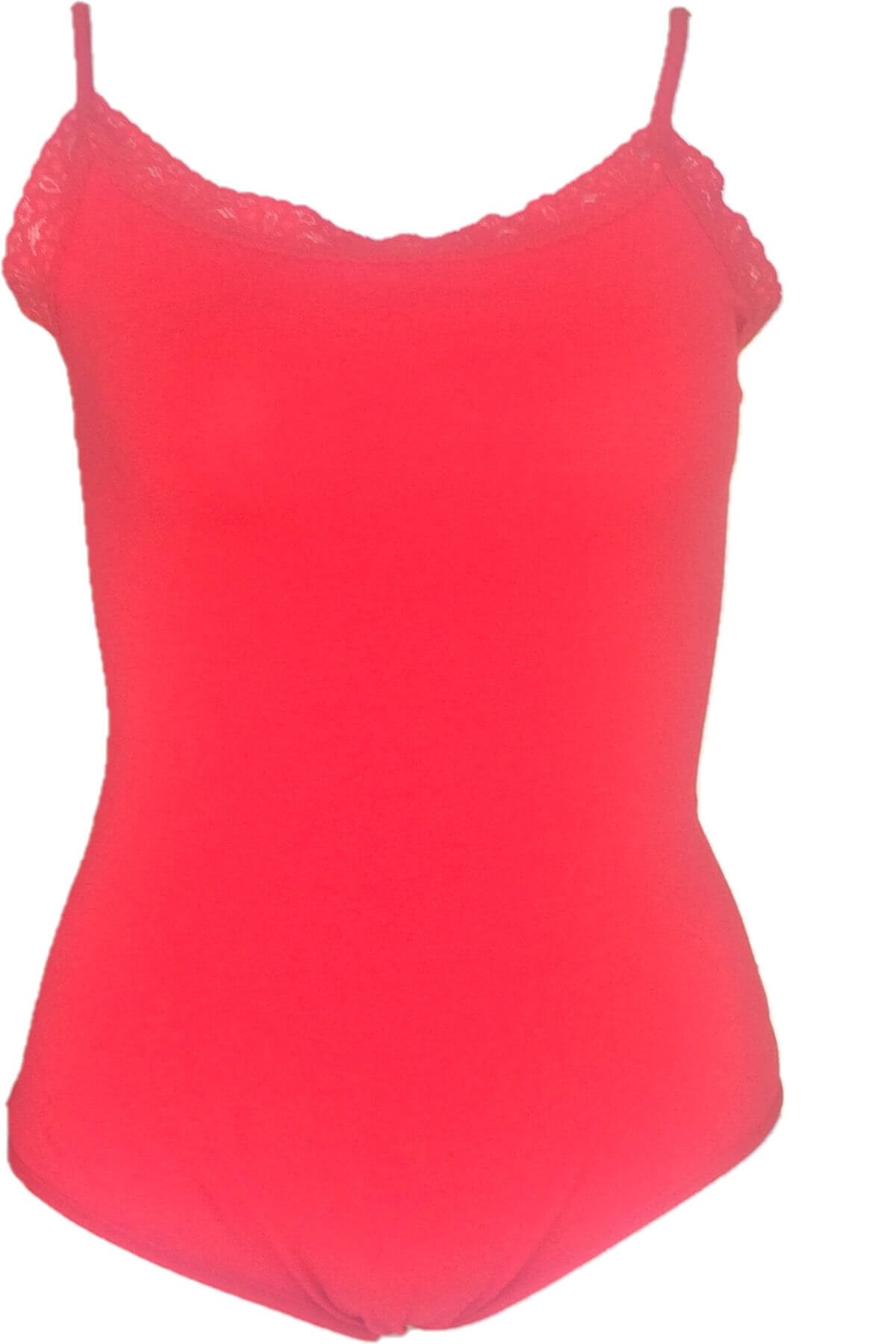 Malabadi 1043 Kadın Modal İp Askılı Dantelli Çıtçıtlı Body