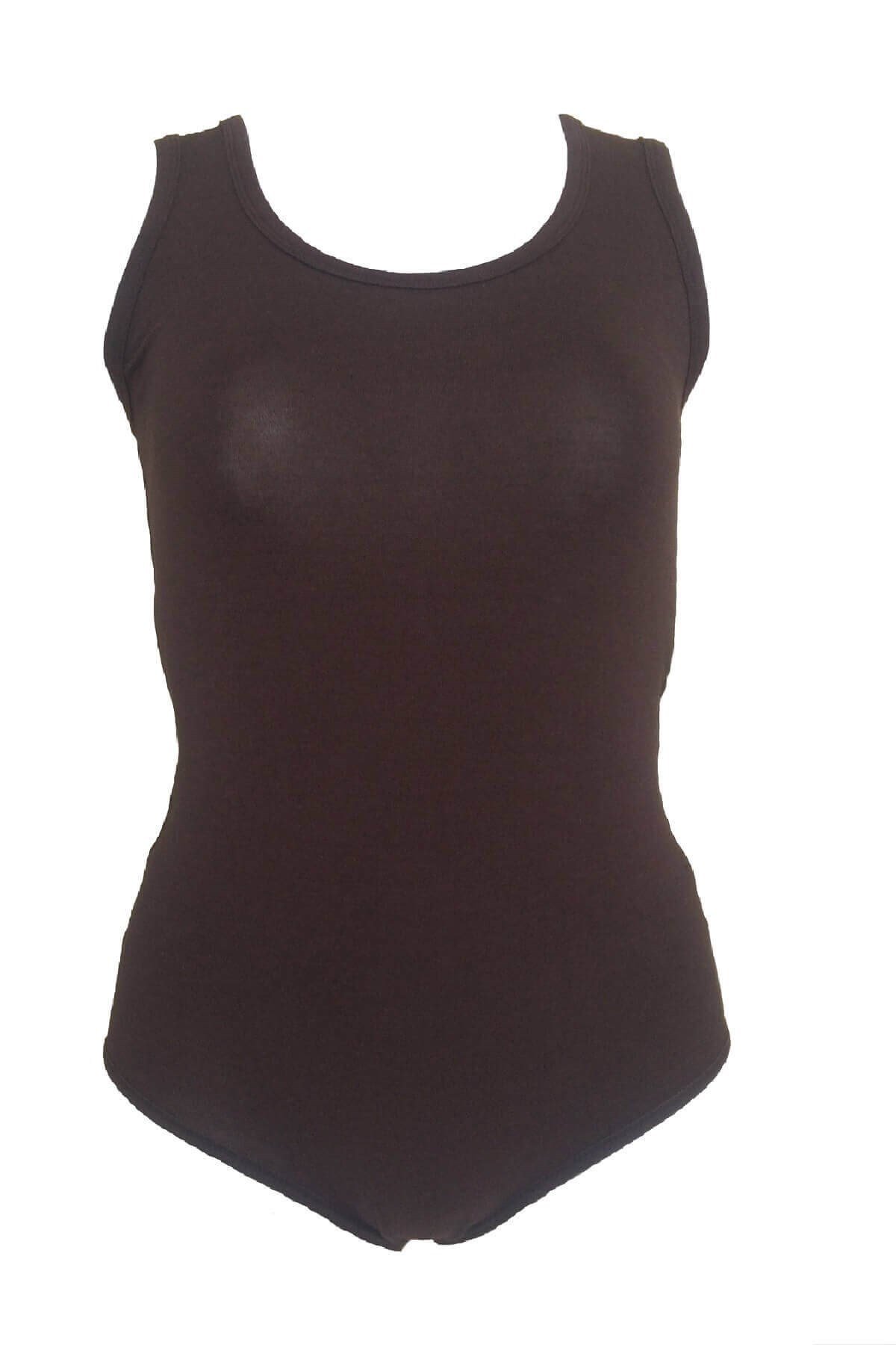 Malabadi 131 Kadın Modal Sporcu ( Boksör ) Çıtçıtlı Body