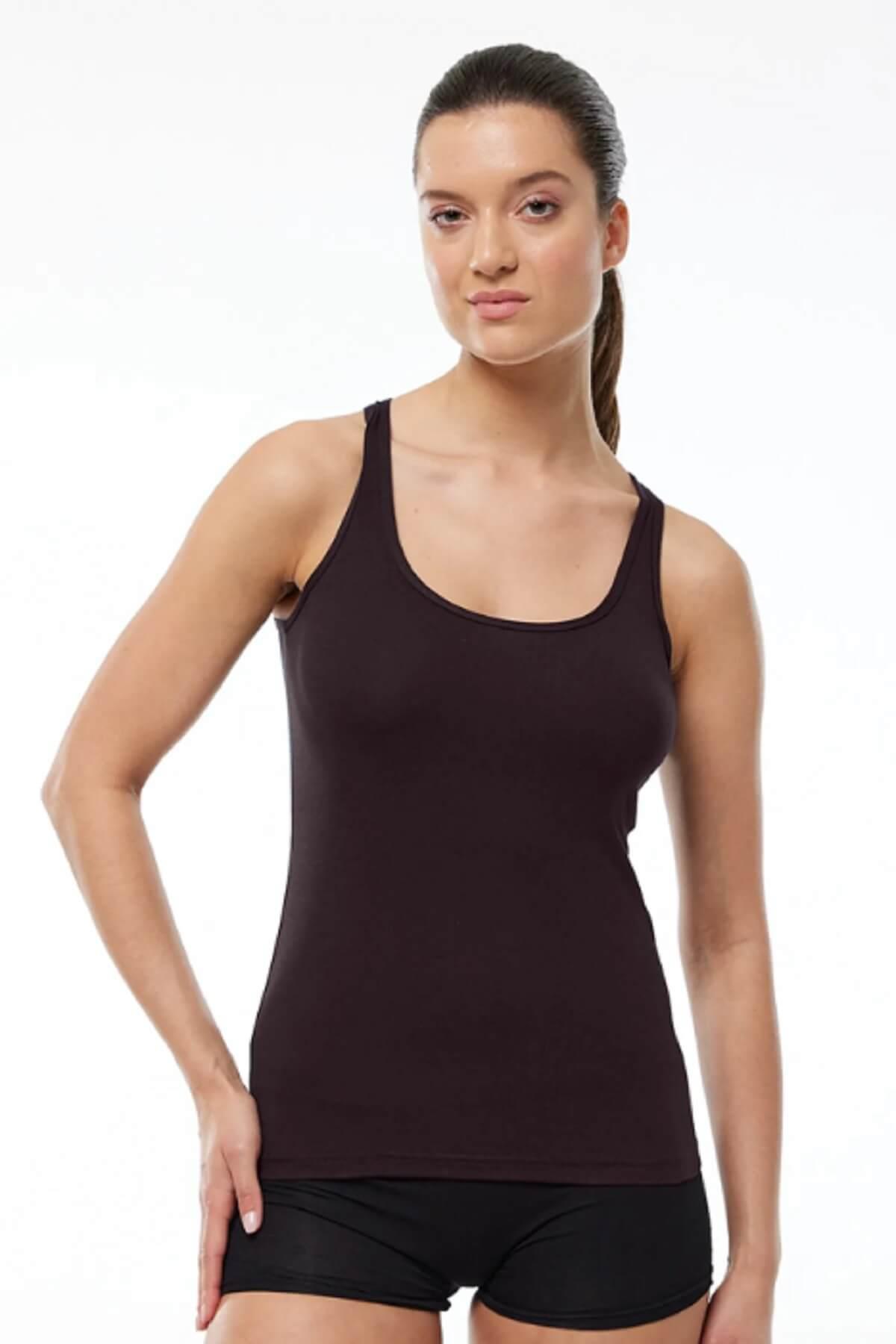 Malabadi 139 Kadın Modal Kalın Askılı Atlet