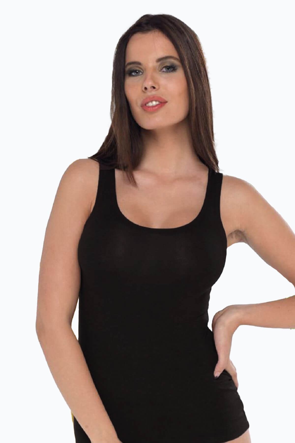 Malabadi 193 Kadın Modal Kalın Askılı Atlet