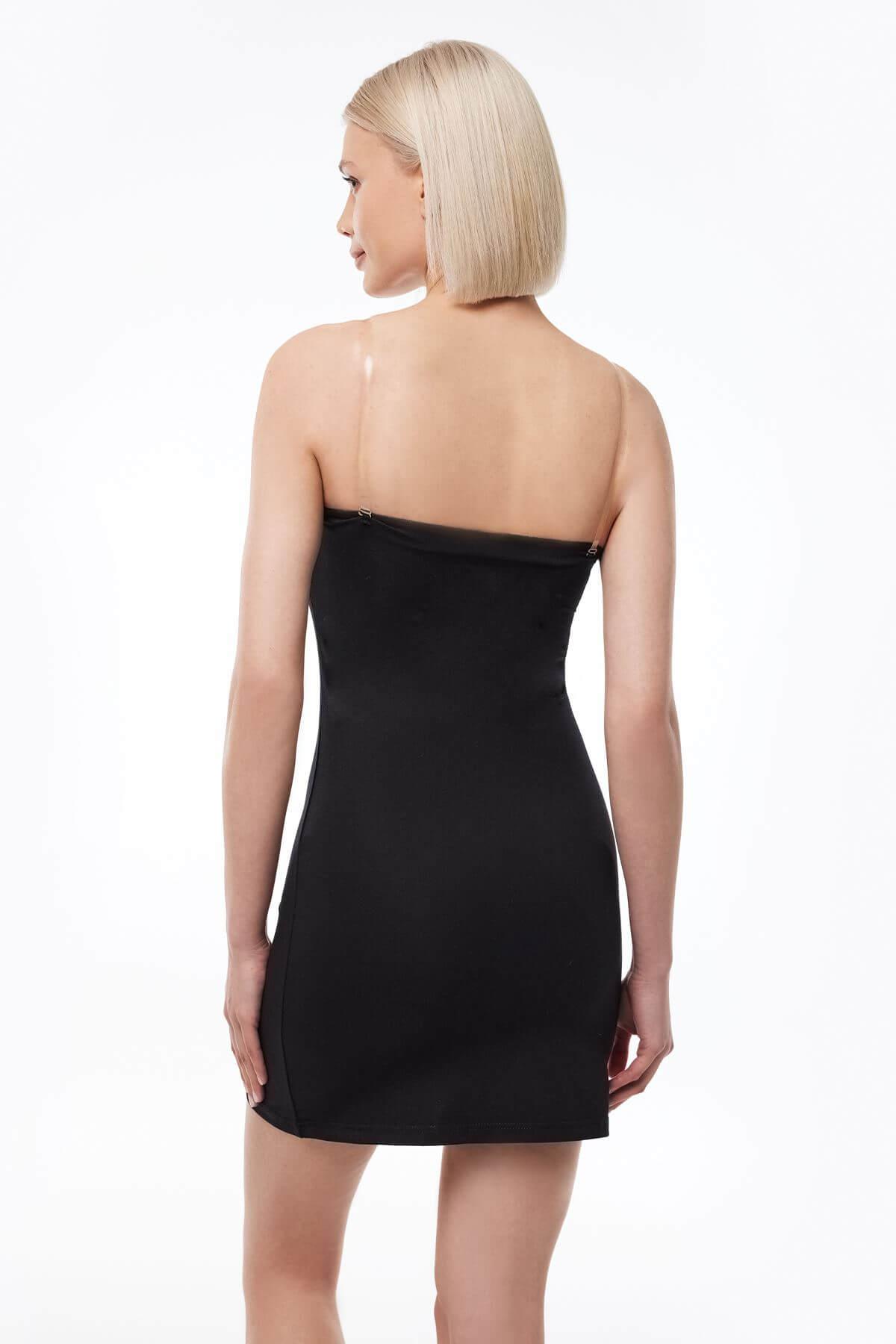 Malabadi 197 Kadın Straplez Dar Elbise Astarı Modal Kombinezon