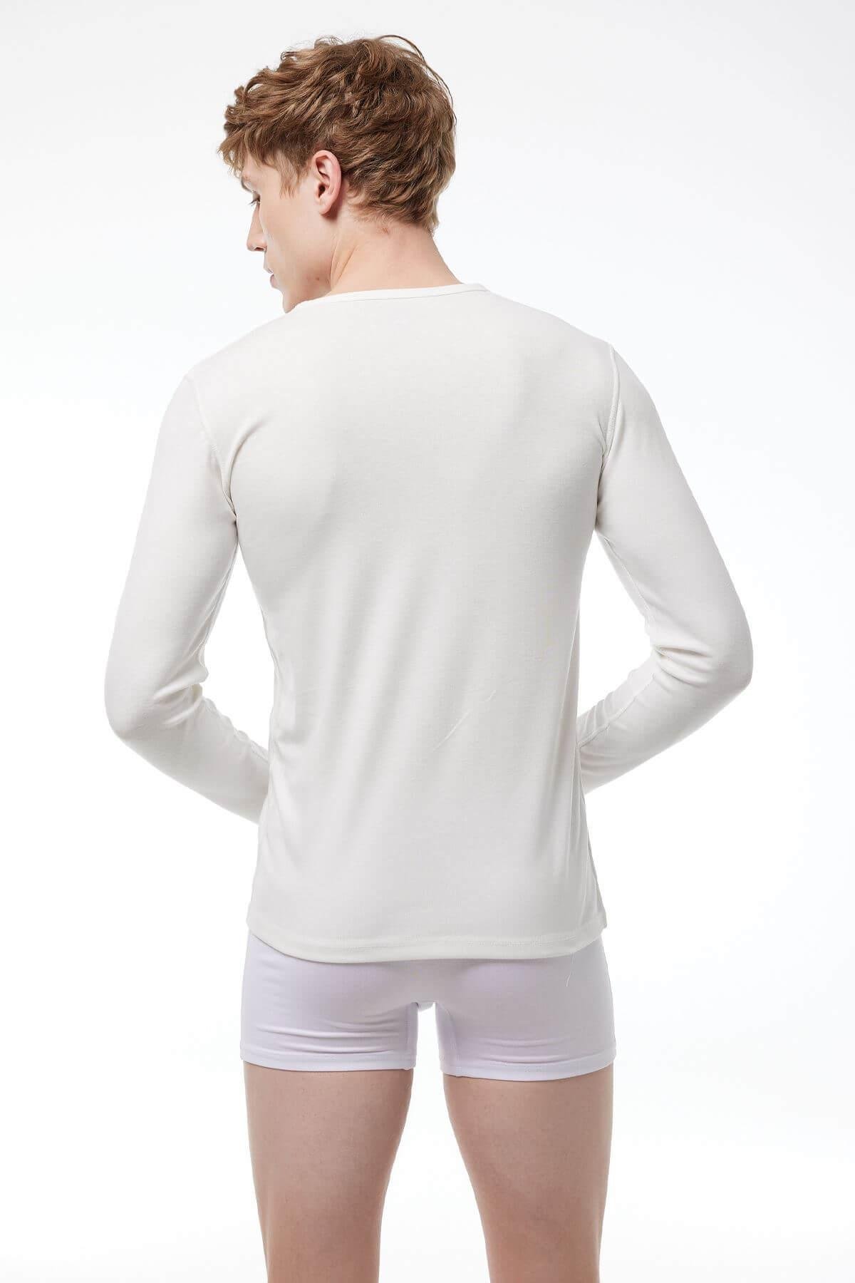 Malabadi 608 Erkek Termal V Yaka Uzun Kol Üst İçlik 