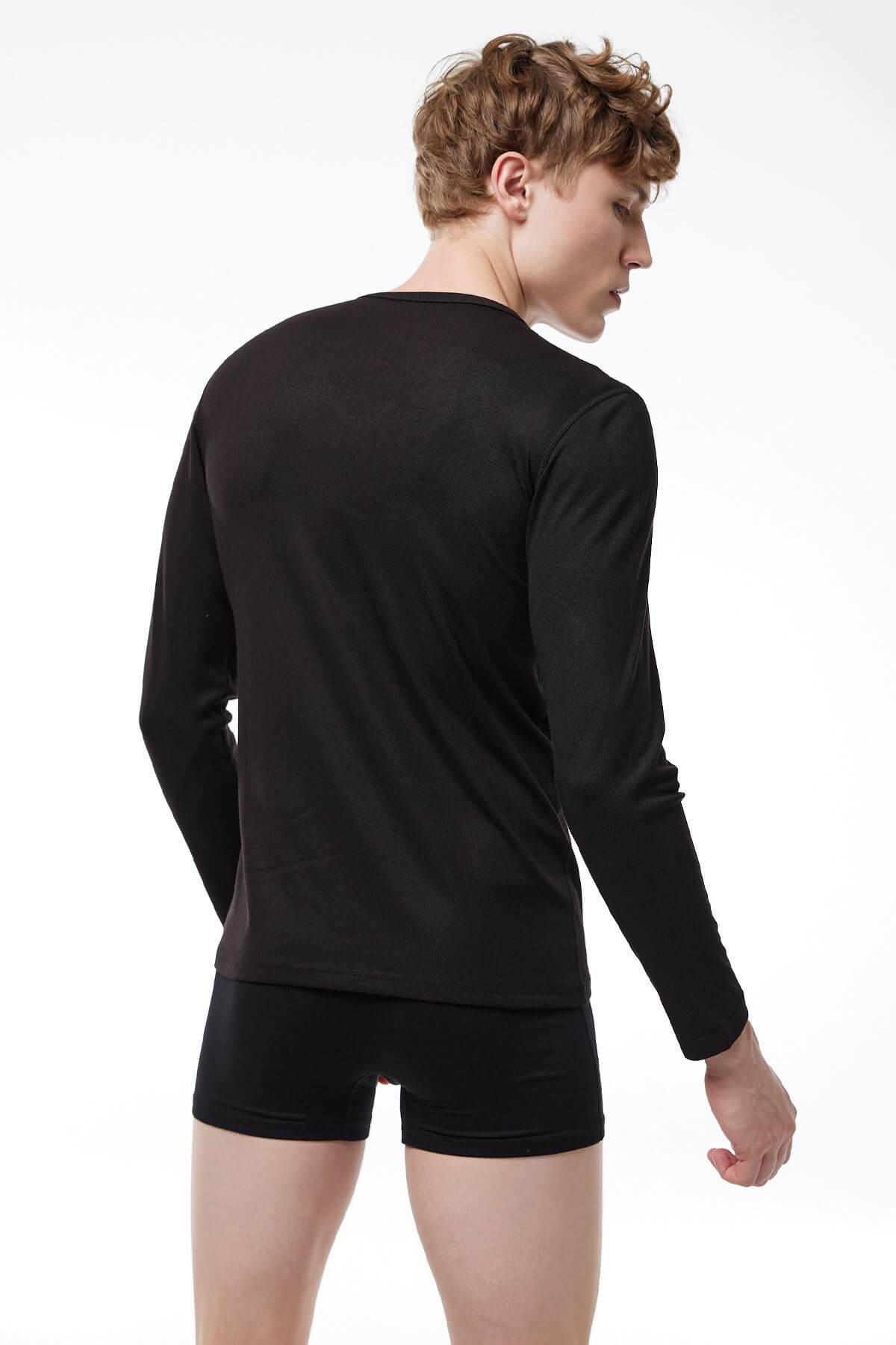 Malabadi 608 Erkek Termal V Yaka Uzun Kol Üst İçlik 