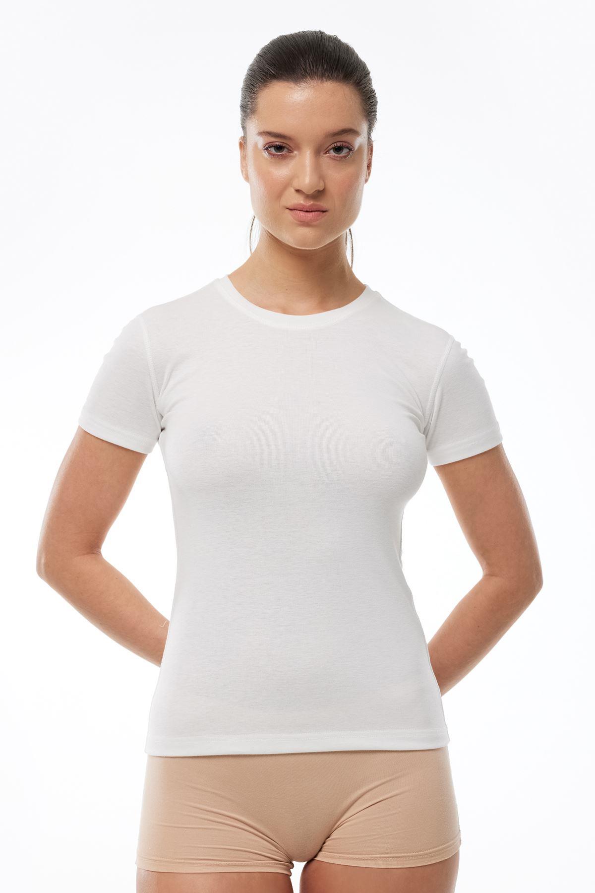 Malabadi 705 Kadın Bisiklet Yaka Kısa Kol Termal Üst İçlik