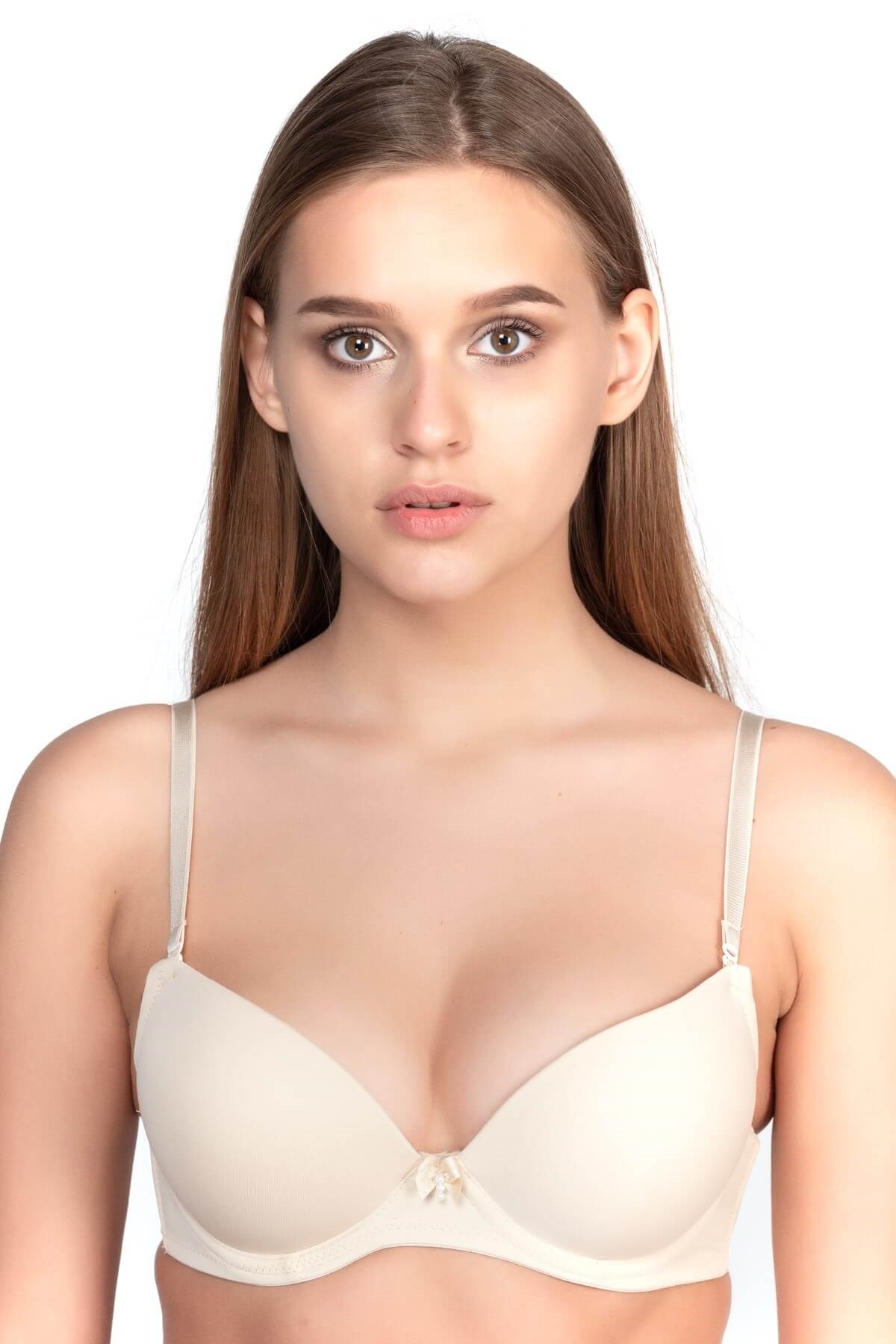 Minilou 1002 Elita %92 Pamuk ( Cotton ) Organic Balenli Sütyen