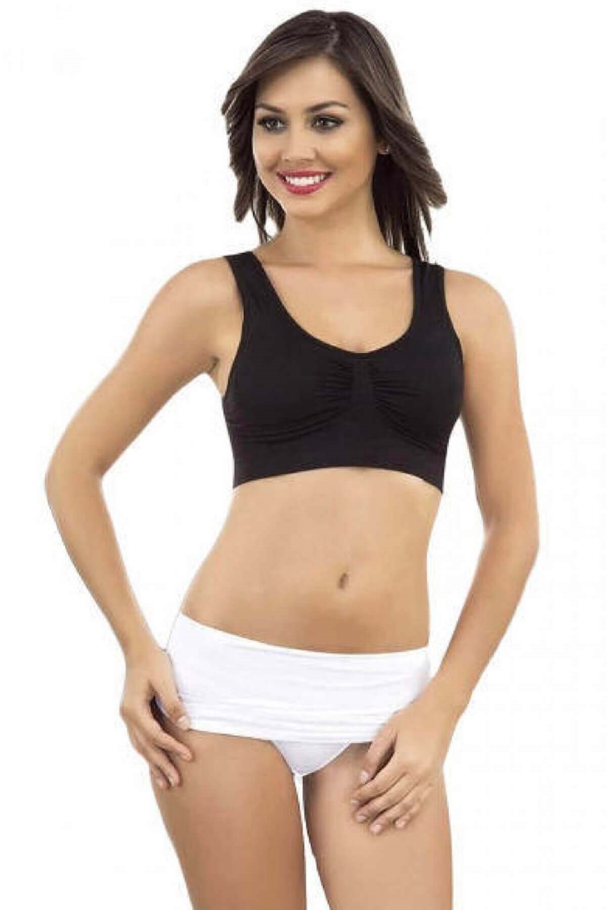 Miss Modinn Kalın Askılı Tak Çıkar Pedli Sporcu Sütyeni