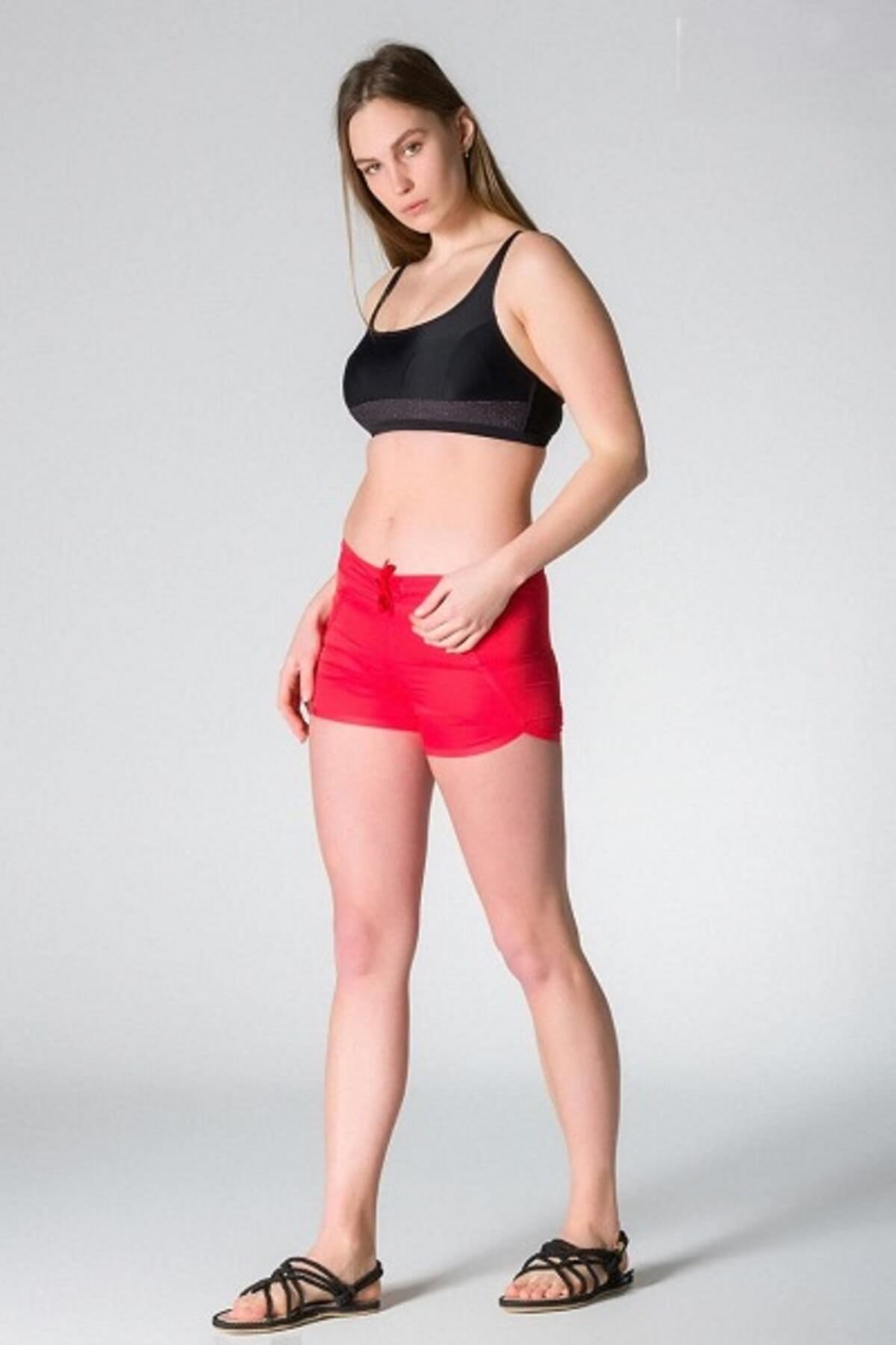 My Sea Kadın Lazer Kesim Deniz Plaj Şortu