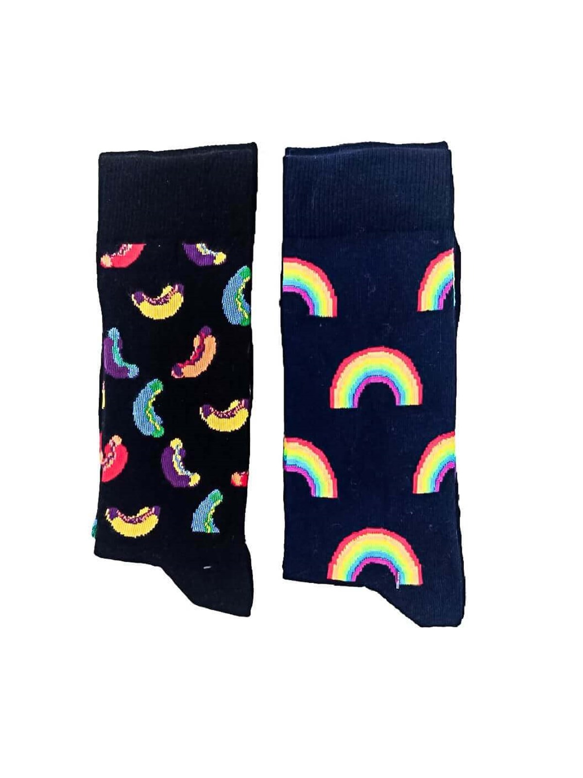 Neşeli Socks 2'li Paket 4 Mevsim Erkek Soket Çorap