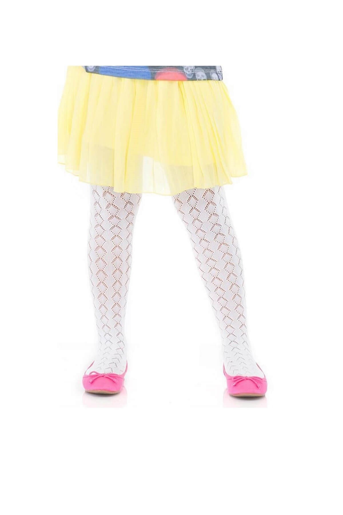 Penti Kız Çocuk Colosio Mimi 210 Den Kış Filesi Kükotlu Çorap