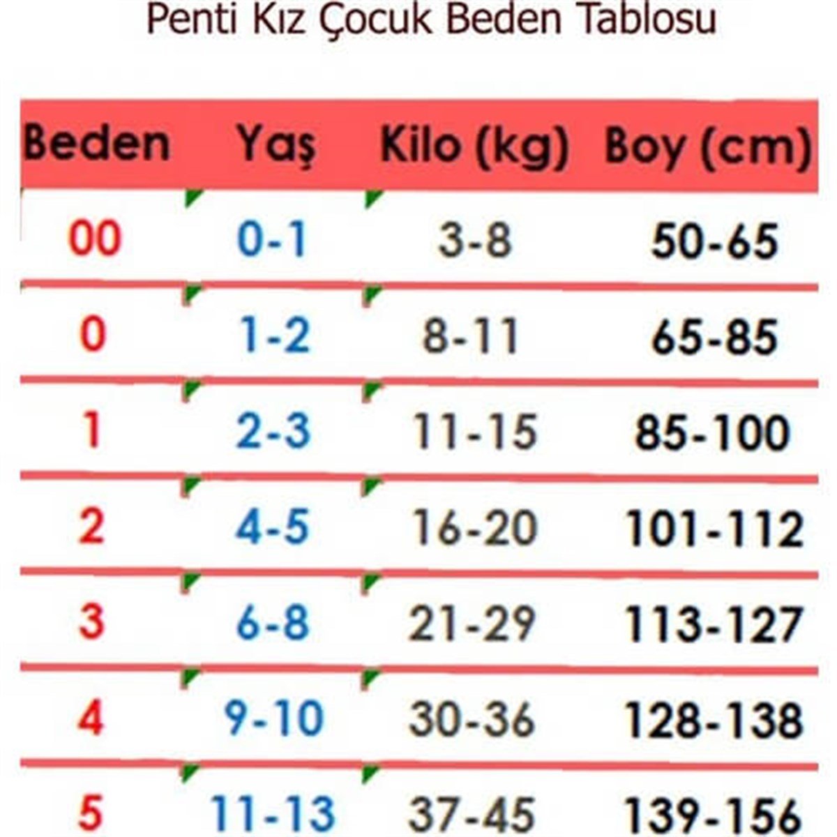 Penti Kız Çocuk Pretty Bambu 160 Den Külotlu Çorap
