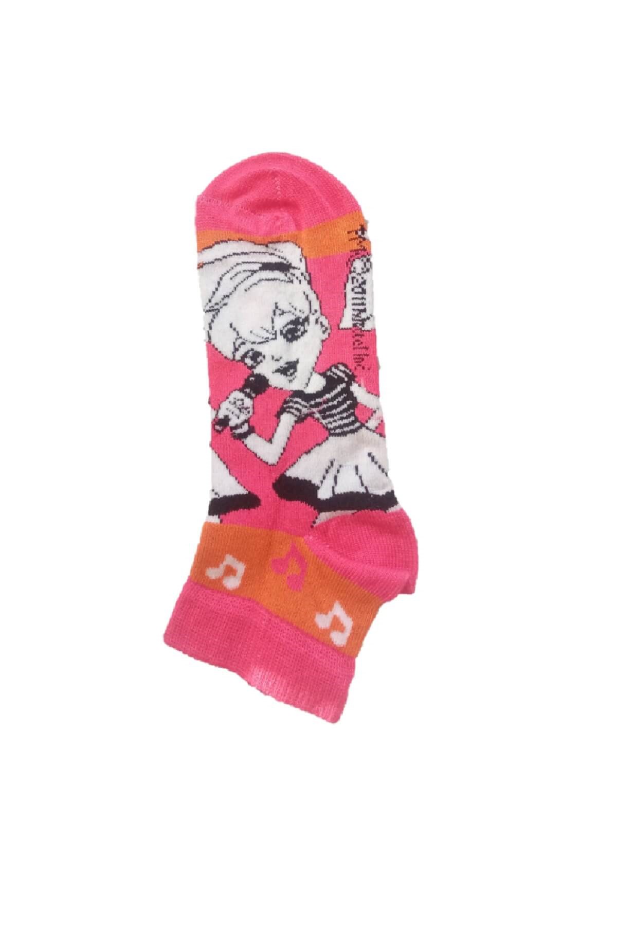 Polly - Lisanslı Çizgi Film Karakter Baskılı 4 Mevsim Soket Çorap
