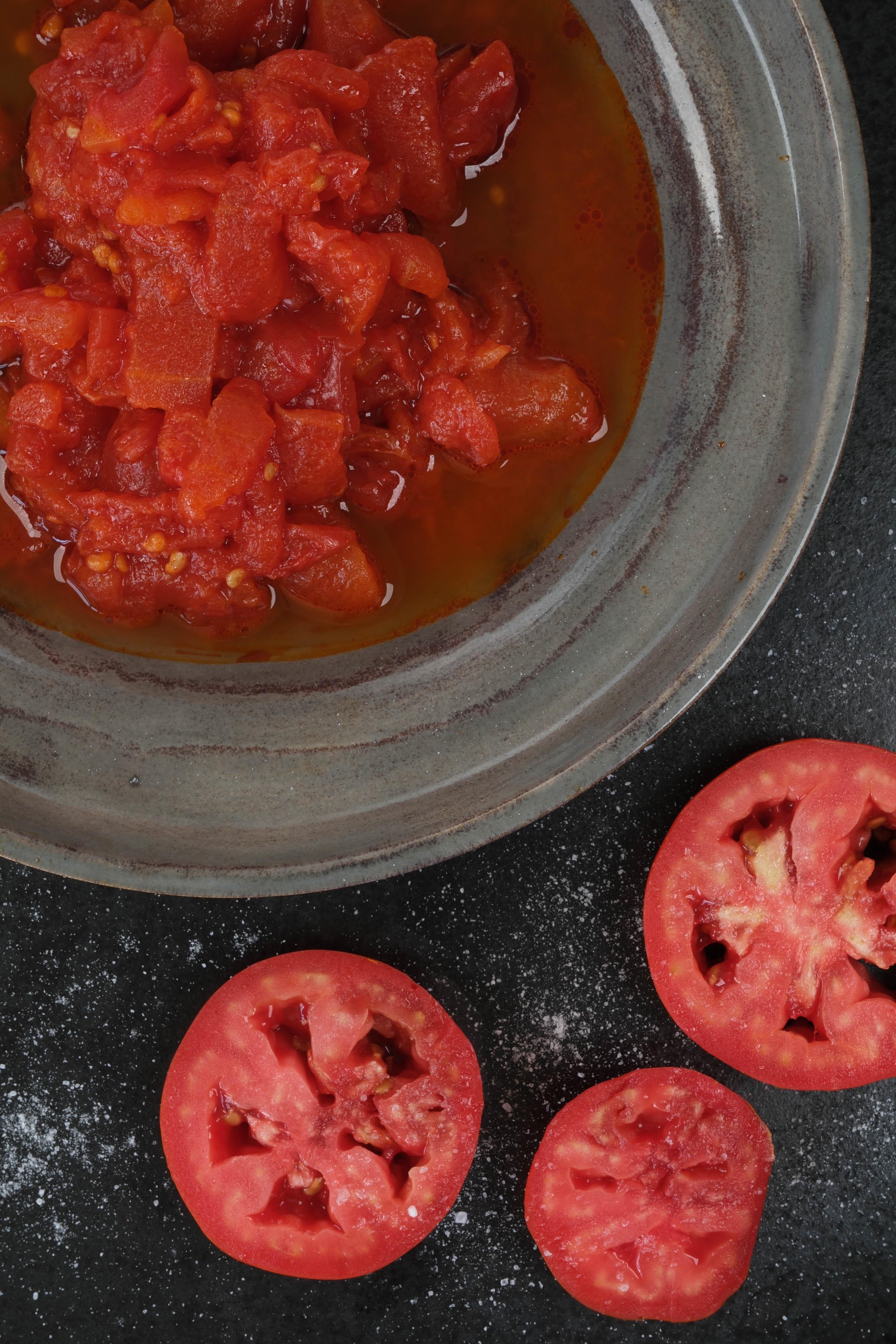 Kışlık Baharatsız Domates Sosu 