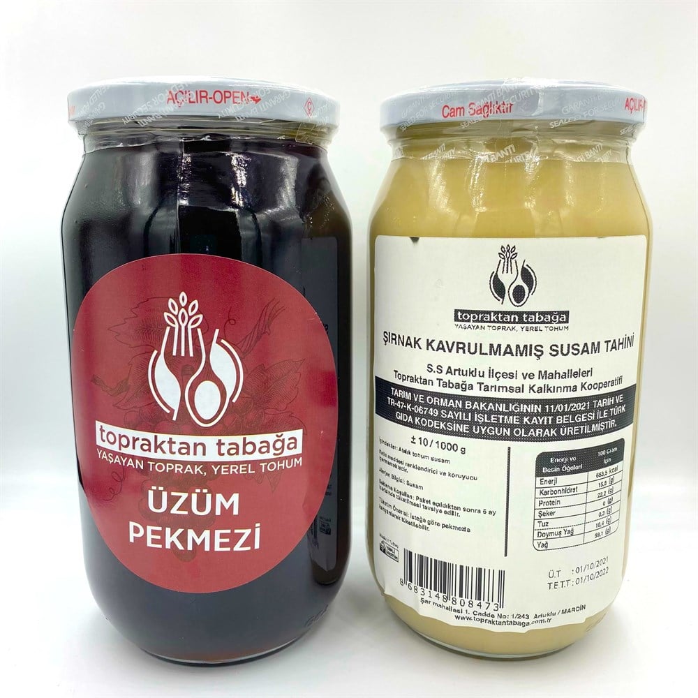 Mardin Üzüm Pekmez&Şırnak Taş Değirmen Tahin