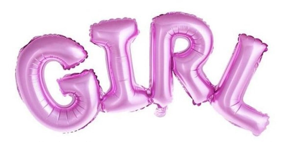 Girl Folyo Balon