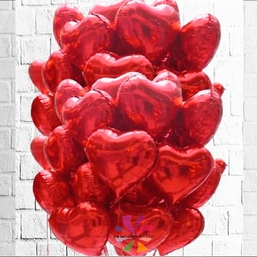 Kalpli Uçan Balon 40 Adet / Teslimat Dahil