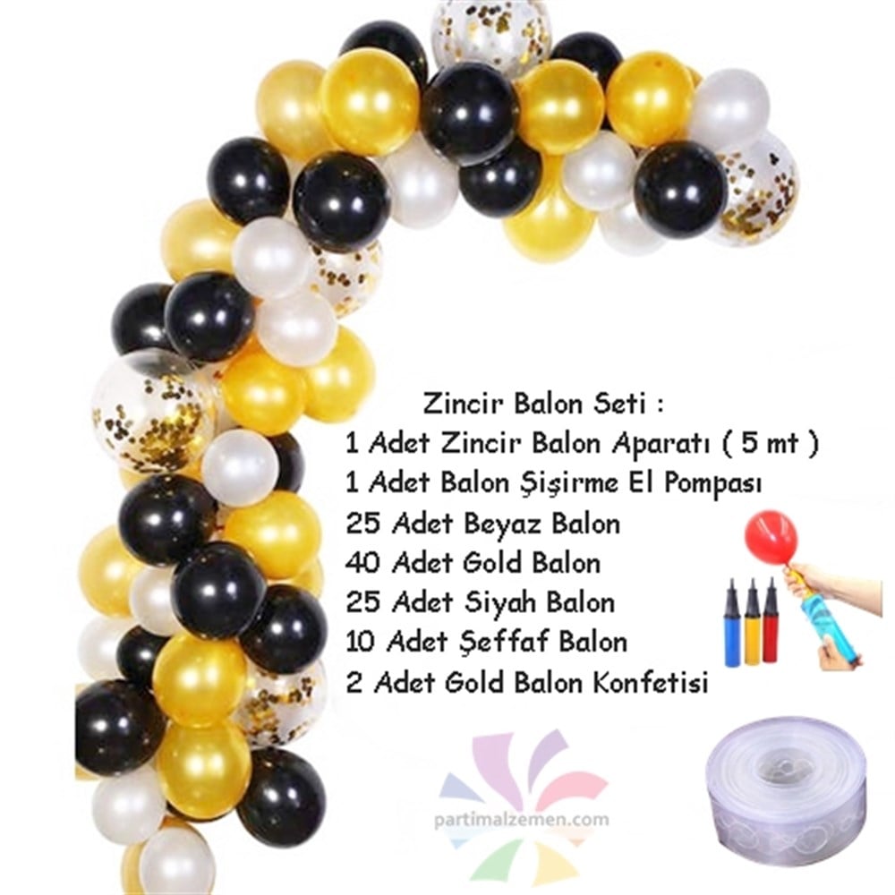 Zincir Balon Seti