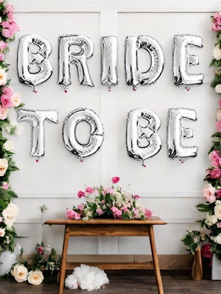 Bride To Be Folyo Balon Gümüş