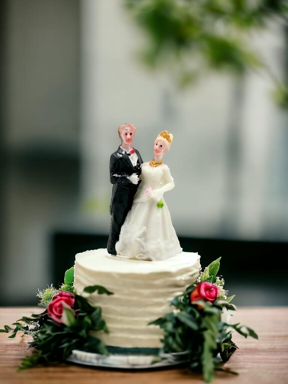 Gelin Damat Figürlü Biblo 6 Cm 50'li