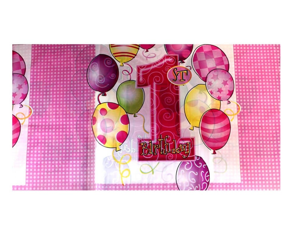 1 Yaş Masa Örtüsü Pembe