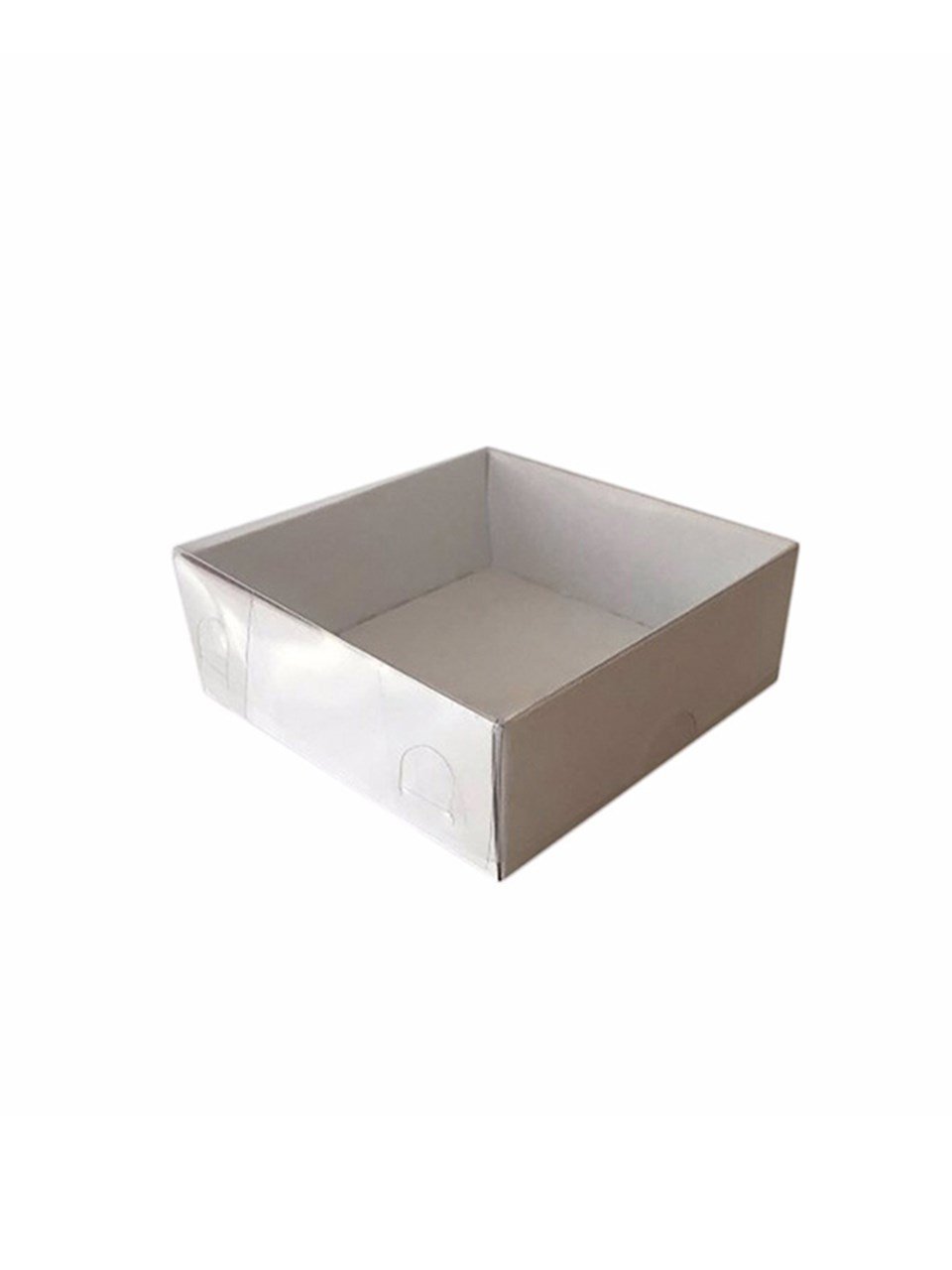 12X15 Cm Asetat Kapaklı Kutu 25'Li Beyaz