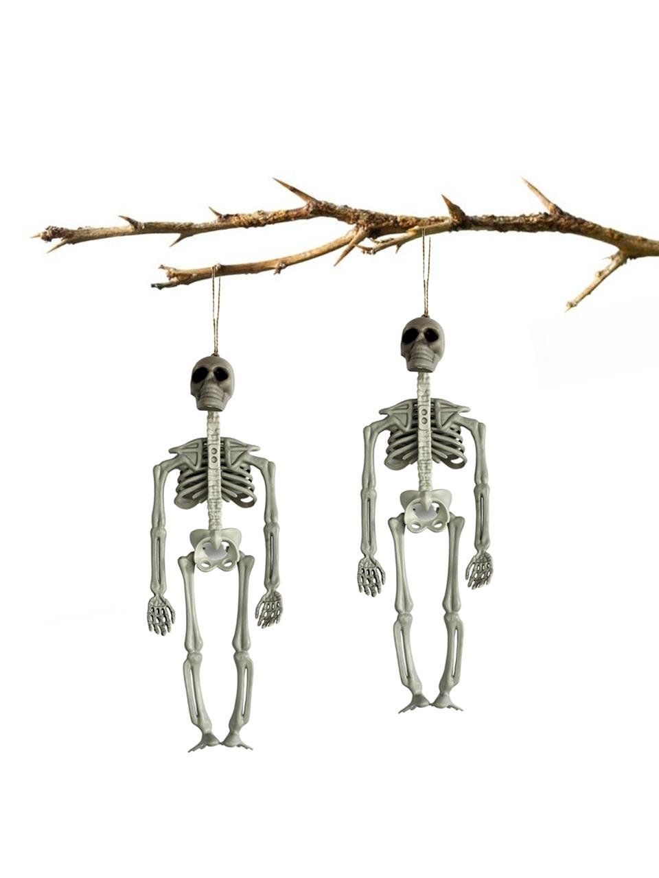 Cadılar Bayramı iskelet Figürlü Asılabilir Halloween Parti Dekoru 32 cm