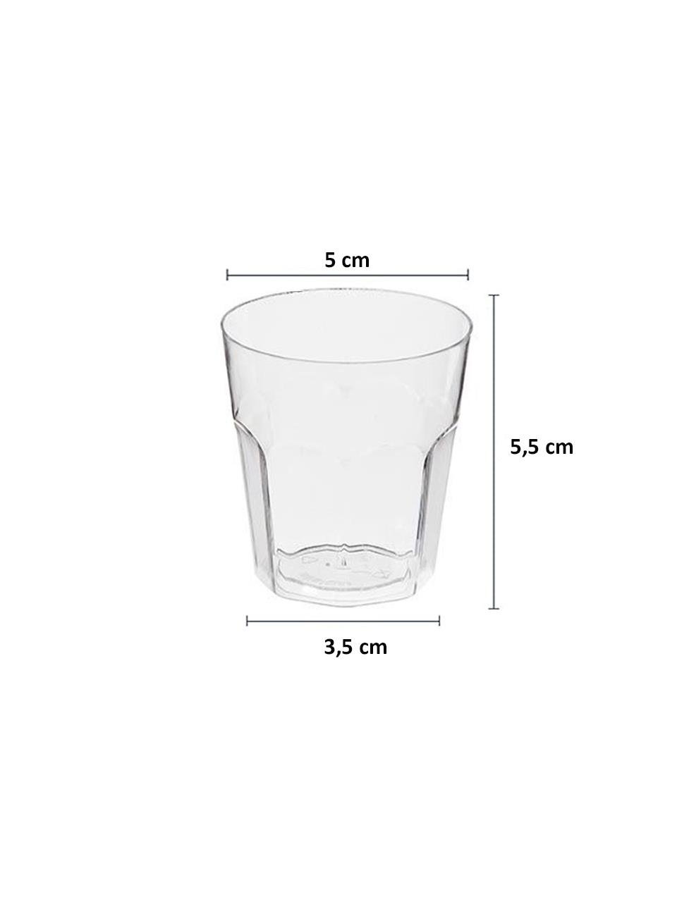 Shot Bardağı 70 Ml. 20'Li