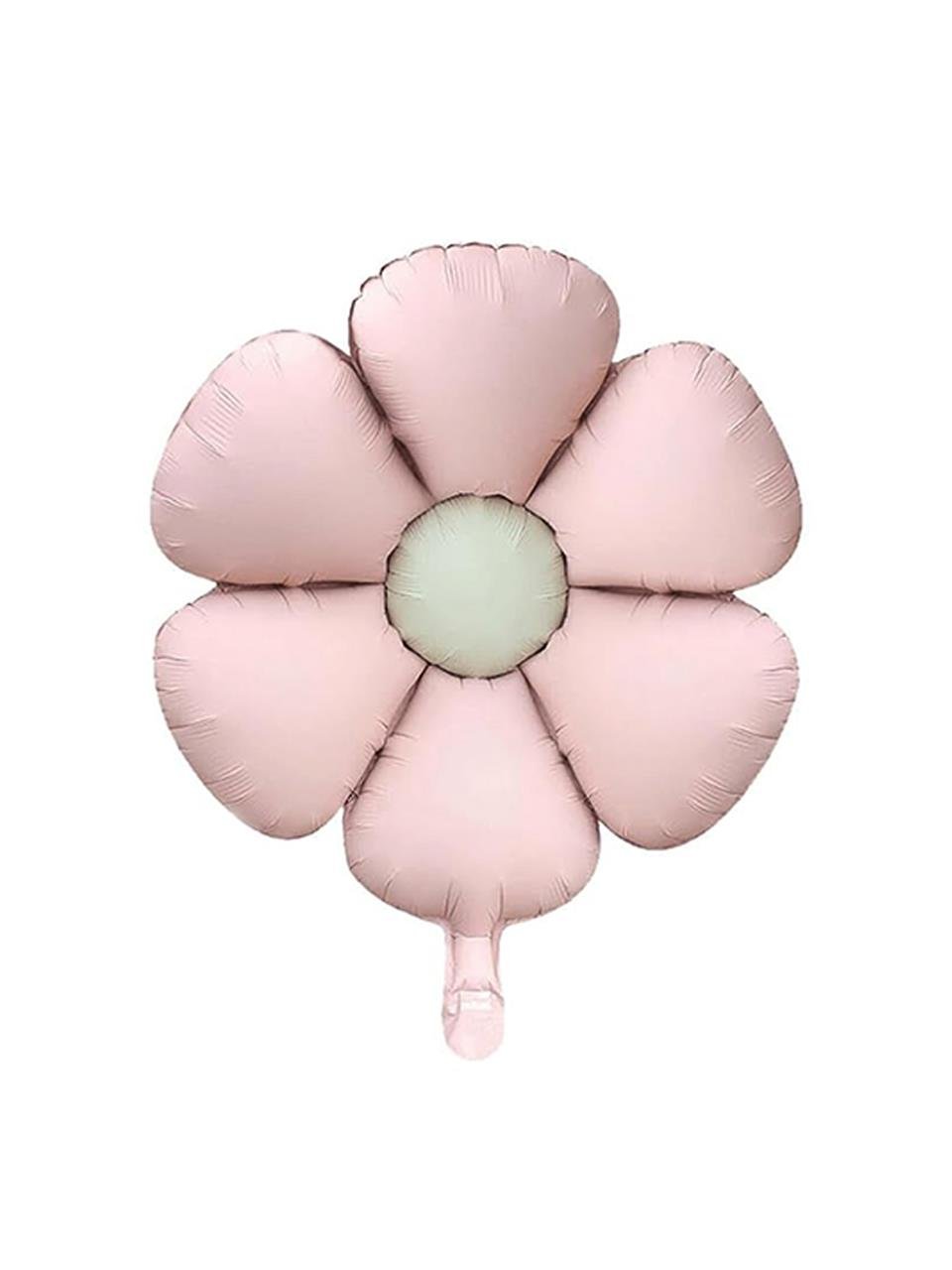 Retro Pembe Papatya Folyo Balon Doğum Günü Parti Balonu 60 cm