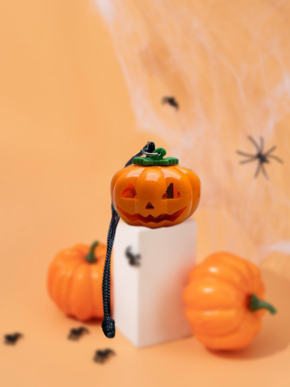 Cadılar Bayramı Balkabağı Işıklı Kolye Halloween Parti Aksesuarı