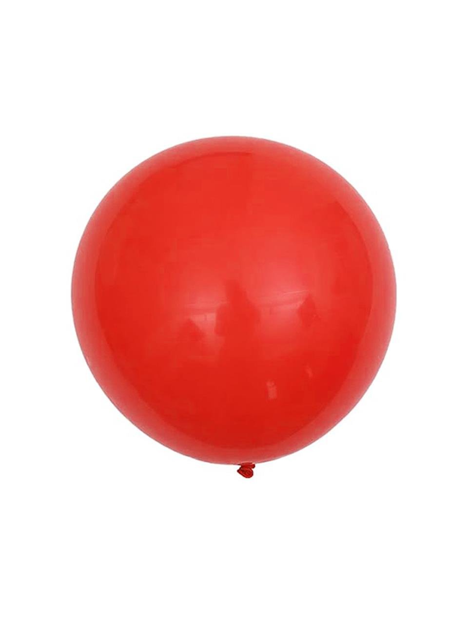 Jumbo Balon Kırmızı Parti Balonu 18 inc 45 cm 25'li