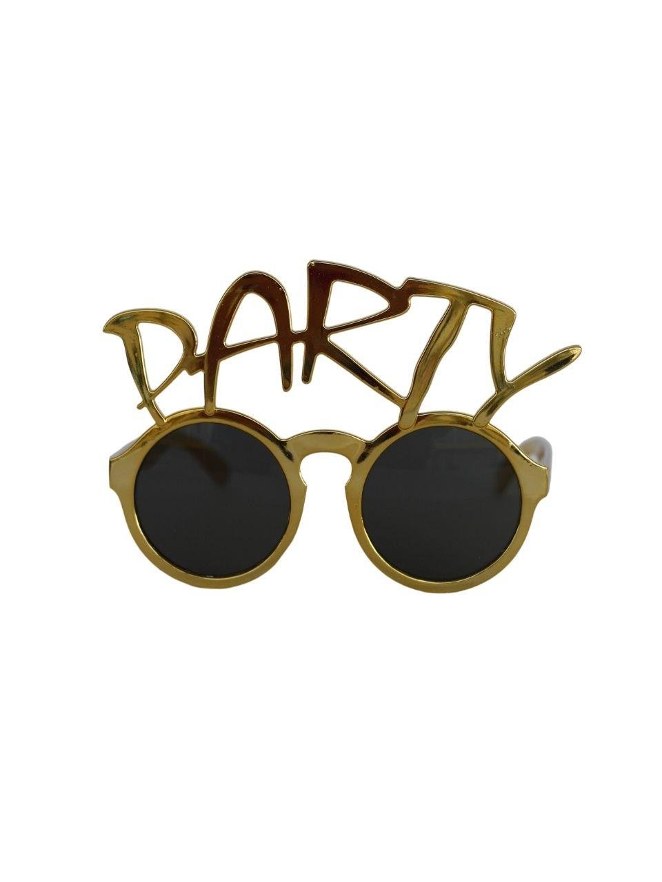 Party Gözlük Altın