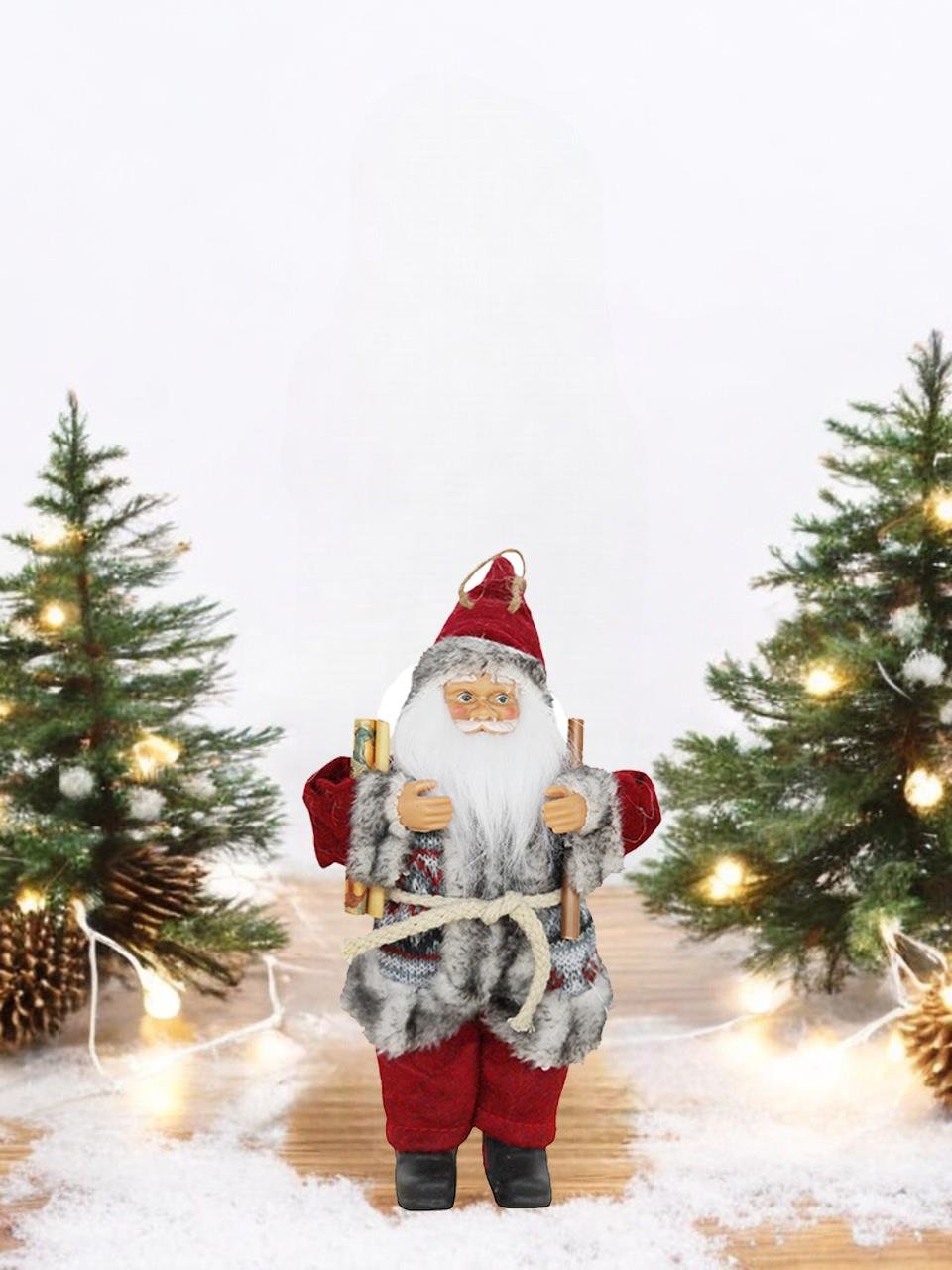 Yılbaşı Dekor Süsü Dekoratif Noel Baba 20 cm
