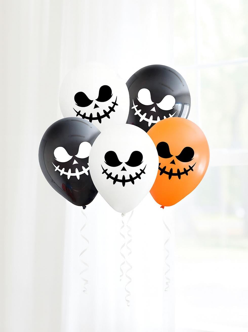 Cadılar Bayramı Temalı Balon Halloween Parti Balonu 12 inc 25'li