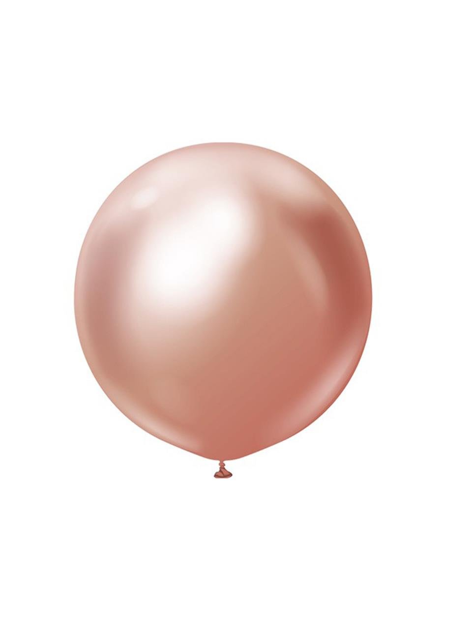 Jumbo Krom Balon Parti Balonu Rose Gold 18 inc 45 cm 