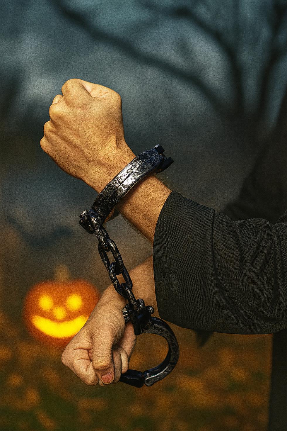 Cadılar Bayramı Pranga Halloween Parti Dekoru