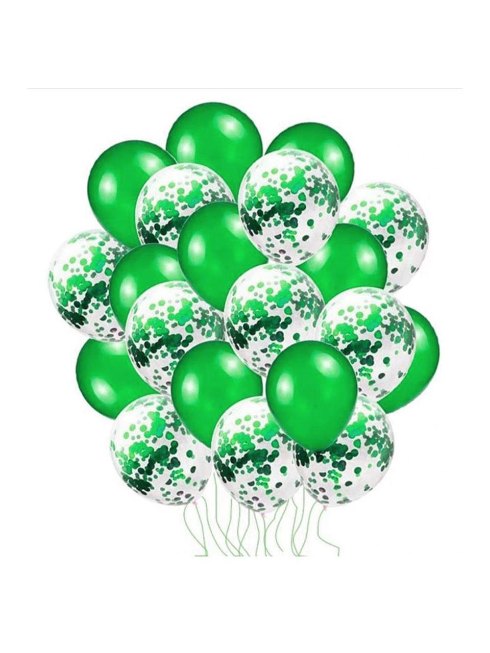 Balon Pulu Metalize Pul Konfeti Yeşil