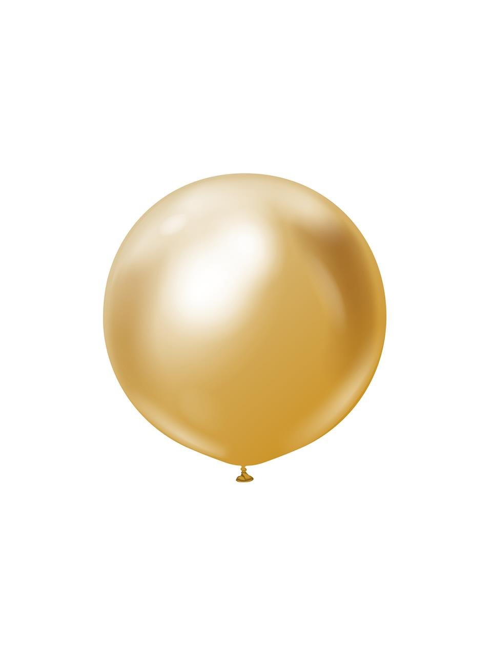 Krom Jumbo Balon Gold Parti Balonu 18 inc 45 cm 25'li